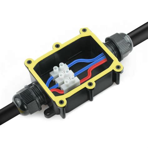 waterproof junction box outdoor toolstation|watertight connectors without stripping.